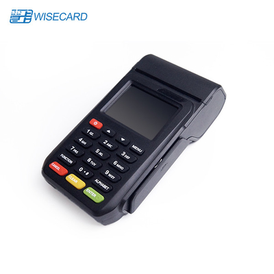 Emv Linux Pos Terminal Rfid de huella digital biométrica inteligente con batería de iones de litio
