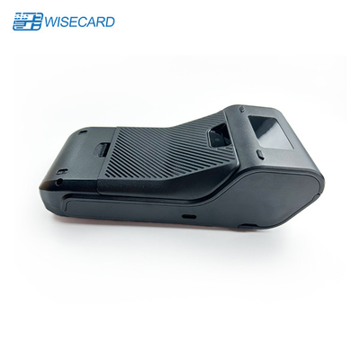 Visa 2.4 pulgadas Smart Pos Terminal móvil de mano con impresora térmica escáner de códigos de barras