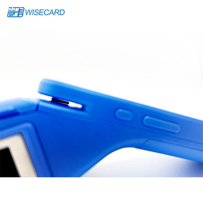 Terminal de procesamiento de pagos Android con impresora térmica y verificación biométrica