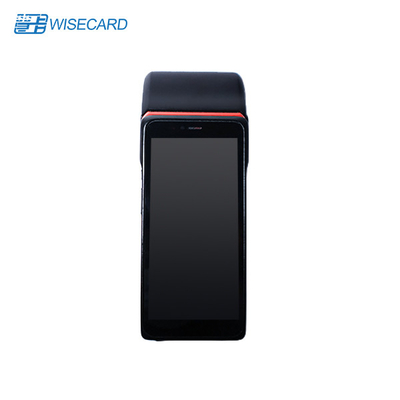 NFC Android POS WiFi 4G Black Bank con batería de 5000mAh y memoria de 8GB