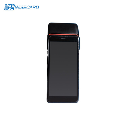 Cuad Core Touchscreen Android 12.0 Terminal POS con lector de rayas magnéticas