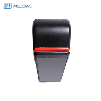NFC Touchscreen Android POS Terminal con 5000mAh Batería 1 GB 8 GB de memoria