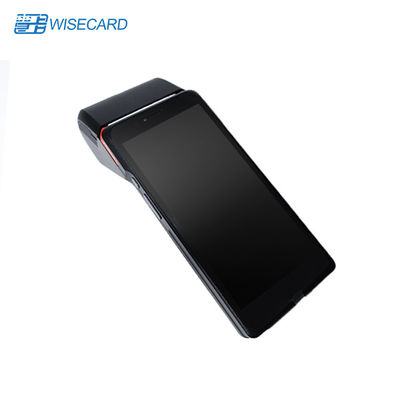Terminal POS Android con soporte NFC con memoria de 1 GB a 8 GB y impresora térmica de 58 * 40 mm incorporada
