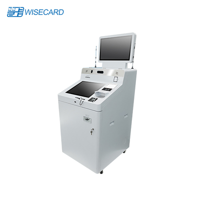 Máquina de cajero inteligente Wisecard para banca de autoservicio segura