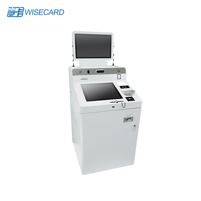 Máquina de cajero inteligente Wisecard para banca de autoservicio