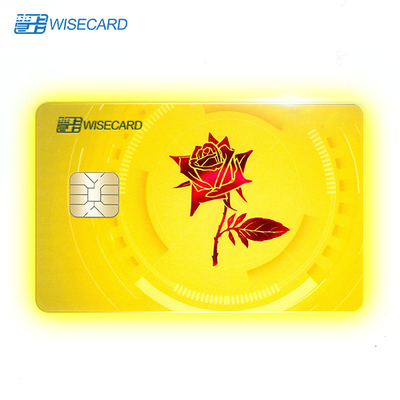 Tarjeta Inteligente LED Glow con Iluminación de Borde 360 para Eventos y Acceso