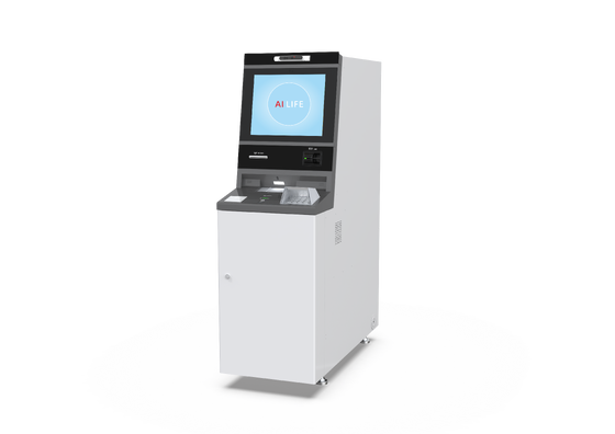 Wisecard WCT-C11 Extra-Large Cash Capacity Cash Recycling System 16750 Note Multi-Currency Teller Machine