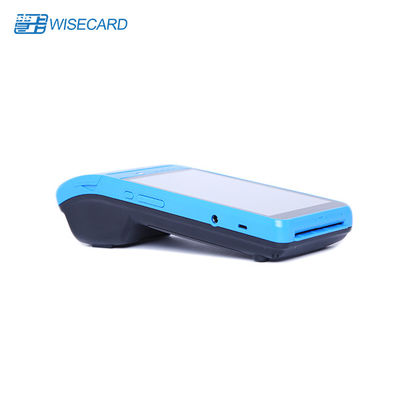 4 máquina MTK MT8735 de la posición del PDA de PSAM 5800mAh con la impresora de papel