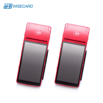 pulgada Android Mobile Edge GPRS del terminal 5,5 de los 5M Pixel Portable Pos
