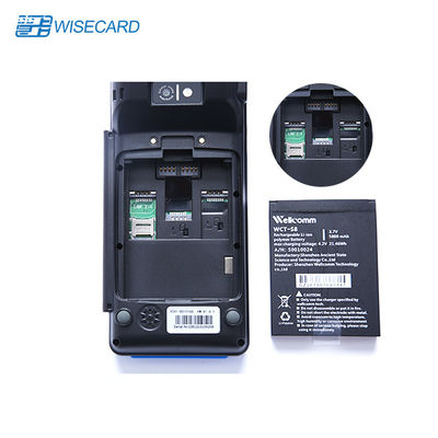 Terminal 4 PSAM de la posición del PDA de EMV PBOC Android 4G con la impresora térmica