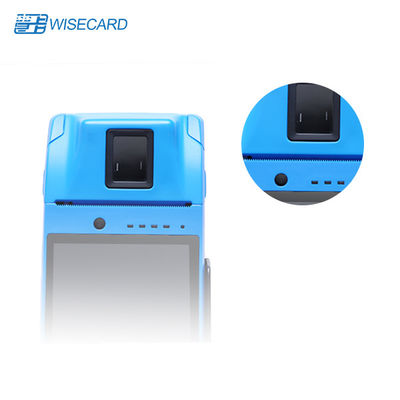Terminal LTE TDD del pago de la posición de Wisecard MTK MT8735 con el escáner del código de barras de NFC