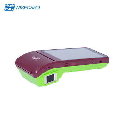 PCI móvil biométrico EMMC del terminal 4 PSAM de la posición 5800mAh con biométrico