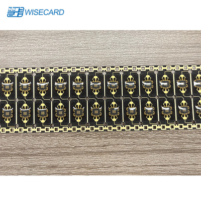 Microprocesador del pedazo EMV del más 32 de Chip Visa Mastercard CIU9872B 01 de la tarjeta de banco 72MHZ
