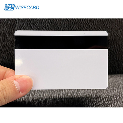 Tarjetas del PVC del espacio en blanco de SLE4442 Chip Smart Card Pearl White con la tira magnética