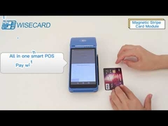 Pos móvil Android del terminal 4 PSAM de la posición del supermercado del FBI del pixel de WCT-S8 los 5M