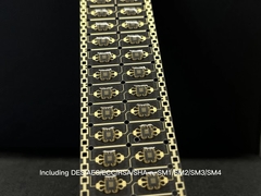 Chip EMV de memoria EEPROM de CPU segura de 32 bits de 10,62 x 8,0 mm