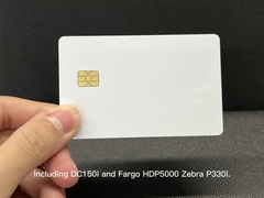 Tarjetas Smartelf Java compatibles con tarjetas con chip inteligente J2A040 con banda magnética negra HICO de 2 pistas de 8,4 mm